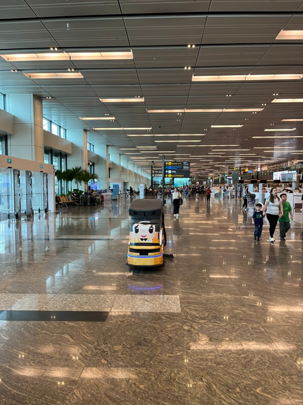 aeroport aviation covid robot